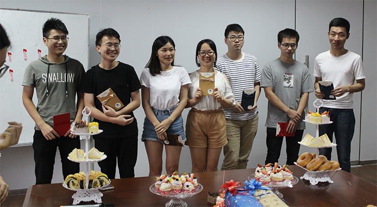 2018年9月员工生日会